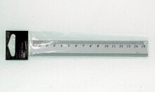 Grand 15 cm aluminum ruler