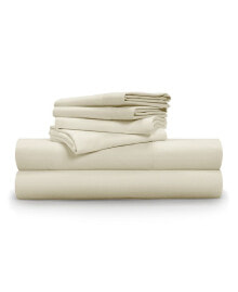 Pillow Gal luxe Soft Smooth 6 Piece Sheet Set, Queen