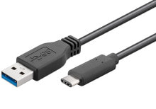 Microconnect USB3.1CA3 USB кабель 3 m USB 3.2 Gen 1 (3.1 Gen 1) USB C USB A Черный