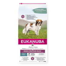 EUKANUBA Daily care mono-protein adult all breed duck dog food 12 kg