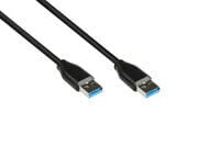 2831-AA005S - 0.5 m - USB A - USB A - USB 3.2 Gen 2 (3.1 Gen 2) - 10000 Mbit/s - Black