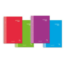 Notebook Pacsa Premium Extra Multicolour Din A4 4 Pieces 80 Sheets