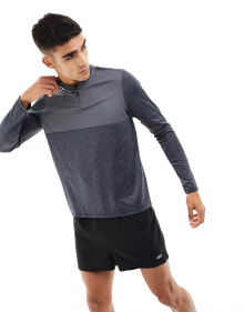 ASOS 4505 – Langärmliges Trainingsshirt mit Kontrastbahnen