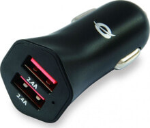 Автомобильное зарядное устройство и адаптер для мобильного телефона Ładowarka Conceptronic 2x USB-A 2.4 A (CARDEN04B)