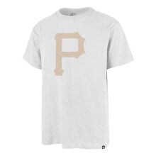 Купить мужские спортивные футболки и майки ’47 Brand: 47 MLB Pittsburgh Pirates Backer short sleeve T-shirt