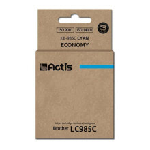 Купить картриджи для принтеров Actis: Картридж с оригинальными чернилами KB-985C Циановый