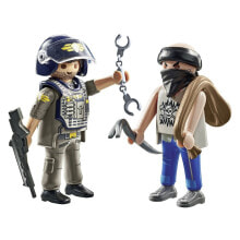 PLAYMOBIL Swat & Bandit Construction Game