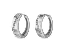 Ювелирные серьги stylish silver rings earrings with zircons SVLE1079XH2BI00