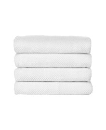 Nate Home by Nate Berkus cotton Textured Weave Hand Towels - Set of 4