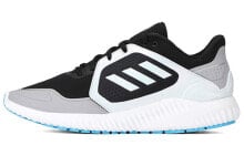 adidas ClimaWarmBounceIrid 舒适运动 耐磨防滑 低帮 跑步鞋 男款 黑灰 / Обувь спортивная Adidas ClimaWarmBounceIrid для бега,