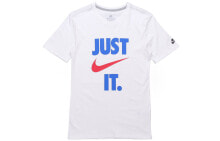 Nike Sportswear 字母印花圆领满分短袖T恤 男款 白色 / Футболка Nike Sportswear T AQ5195-100