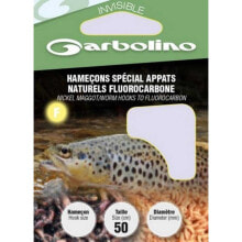 Грузила, крючки, джиг-головки для рыбалки gARBOLINO COMPETITION Special Natural Baits Trout Tied Hook Nylon 14