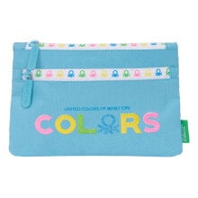 SAFTA Great With 2 Zippers Benetton Pencil Case