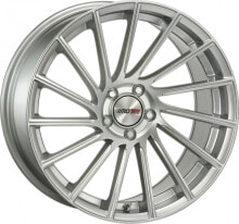 Колесный диск литой Motec Tornado high gloss silver 8.5x18 ET40 - LK5/114.3 ML72.6