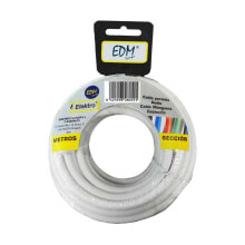 Cable EDM 2 X 0,5 mm White Multicolour 50 m