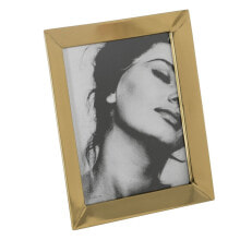 Photo frame Golden Stainless steel Crystal 26,5 x 31,5 cm
