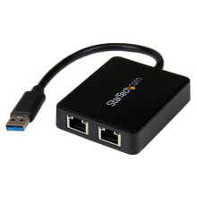 STARTECH USB 3 Dual Port Gigabit Ethernet Adapter