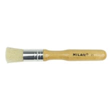 MILAN Thick Short Bristle Paintbrush For StencillinGr Series 21