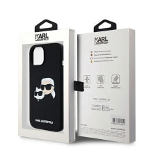 KARL LAGERFELD Klhmp15Sskchpplk iPhone 151413 6.1 Silicone Karl&Choupette phone case