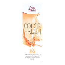 Краска для волос wella Color Fresh N 8/03  Полуперманентная краска для волос, оттенок светлый бежевый блонд  75 мл