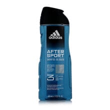 Shower Gel Adidas AFTER SPORT 400 ml 3-in-1