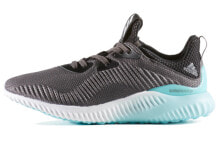 adidas Alphabounce 1 低帮 跑步鞋 女款 灰蓝 / Кроссовки Adidas Alphabounce 1 B39430