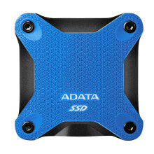 Внешние жесткие диски и SSD внешний твердотельный накопитель  SSD  ADATA SD600Q 240 GB Синий ASD600Q-240GU31-CBL