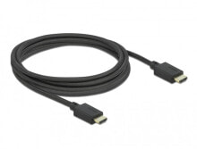 DeLOCK 85389 HDMI кабель 2,5 m HDMI Тип A (Стандарт) Черный