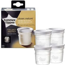 Контейнеры для еды Tommee Tippee Milk container white 4x60ml (TT0142)