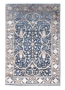 Designer Teppich - 298 x 200 cm - blau