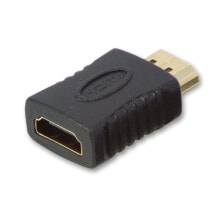 Lindy 41232 кабельный разъем/переходник HDMI Черный