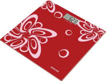 Напольные весы sencor SBS 2507RD Персональные электронные весы Квадратные Красные
