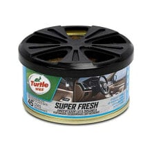 Car Air Freshener Turtle Wax Super Fresh Tin Vanilla