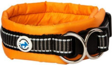 Ошейники для собак all For Dogs Orange collar for dogs, size L (30-40cm)