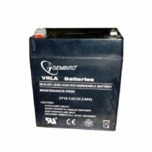 Battery for Uninterruptible Power Supply System UPS GEMBIRD 12V, 5Ah 5 Ah 12 V 5 V