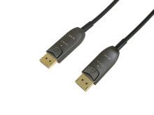 Equip 119443 DisplayPort кабель 30 m Черный