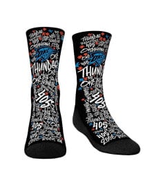 Купить детские носки для девочек Rock 'Em: Big Boys and Girls Socks Oklahoma City Thunder Graffiti Crew Socks