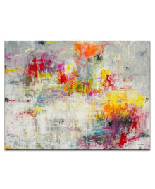 'Tie Dye' Colorful Abstract Canvas Wall Art, 20x30