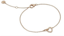 Купить женские браслеты Esprit: Розовый браслет "Мой любимый" - розовое золото Esprit ESBR01321317