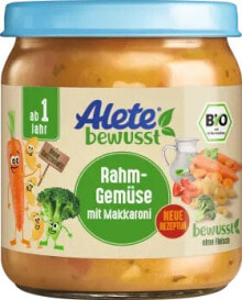 Menü Rahmgemüse mit Makkaroni ab 1 Jahr, 250 g