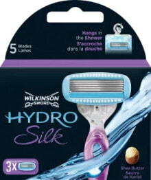 Купить женские бритвы и лезвия Wilkinson Sword: Rasierklingen, Hydro Silk, 3 St