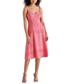 Steve Madden women's Carlynn Cotton Eyelet Dress