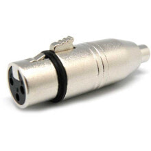 EUROCONNEX 1608 F/F XLR To RCA Adapter