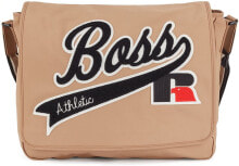 Мужские сумки через плечо мужская сумка через плечо повседневная тканевая бежевая BOSS Mens Messenger L RA Recycled Nylon Messenger Bag with Exclusive Logo Size