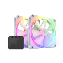 Купить кулеры и системы охлаждения для игровых компьютеров NZXT: NZXT F140 RGB TWIN - Fan - 14 cm - 500 RPM - 1800 RPM - 32.5 dB - 24.85 cfm