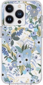 Rifle Paper Clear MagSafe - Etui iPhone 14 Pro (Garden Party Blue)