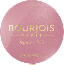 BOURJOIS Paris Little Round Pot Blusher roz do policzkow 54 Rose Frisson Компактные сияющие румяна 2,5 г
