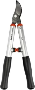 BAHCO Super Light Sliding Cutting Two-Handed Pruning Shears With Aluminum Handle And Counterblade 30 mm 400 mm