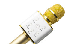 Technaxx BT-X31 Микрофон караоке Золото, Белый 4685