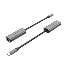 Adam Elements USB-C auf Ethernet Adapter 25 Gbit Grau